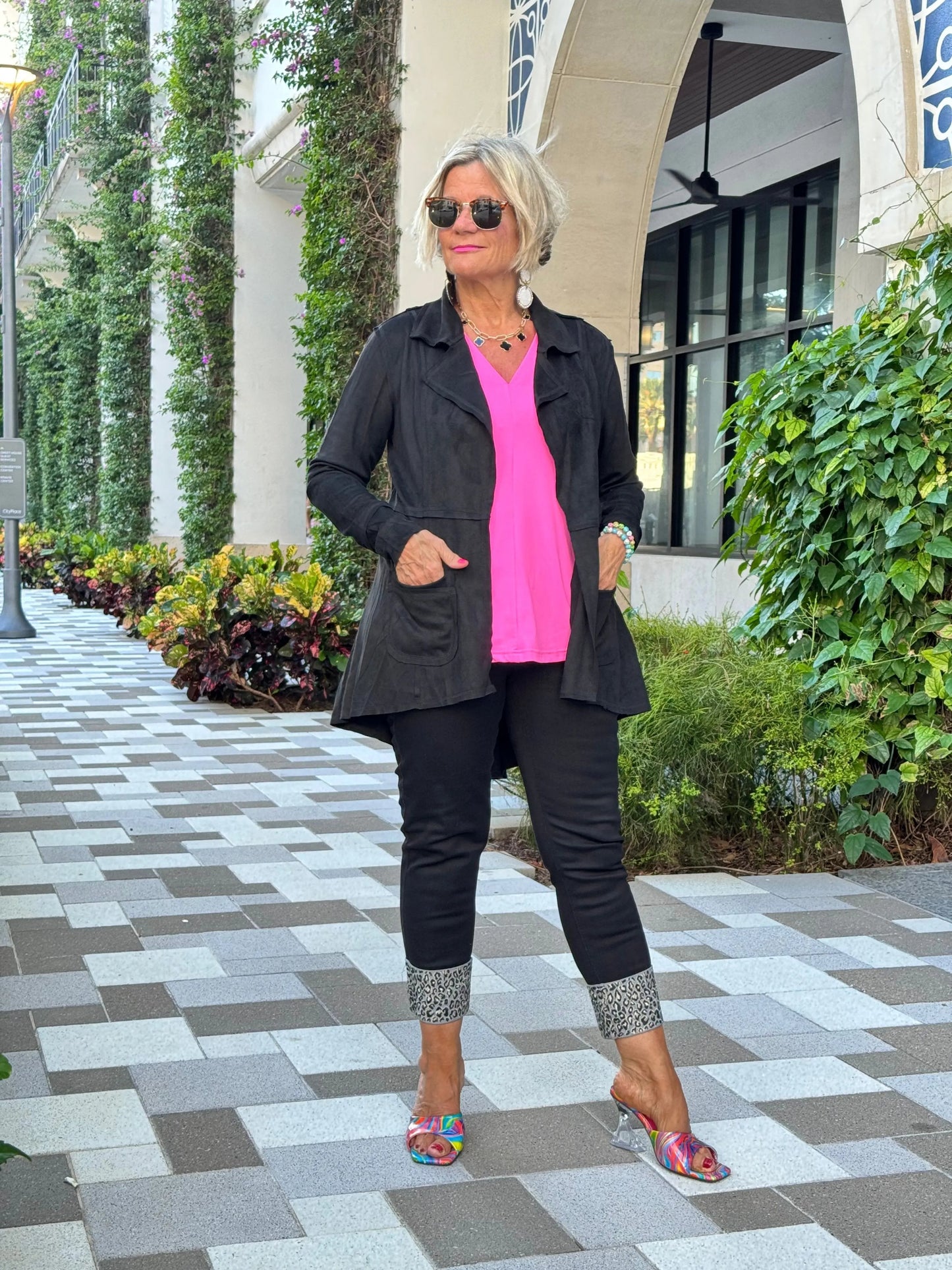 Ethyl Power Dresser Blazer - Phoenix/BLACK