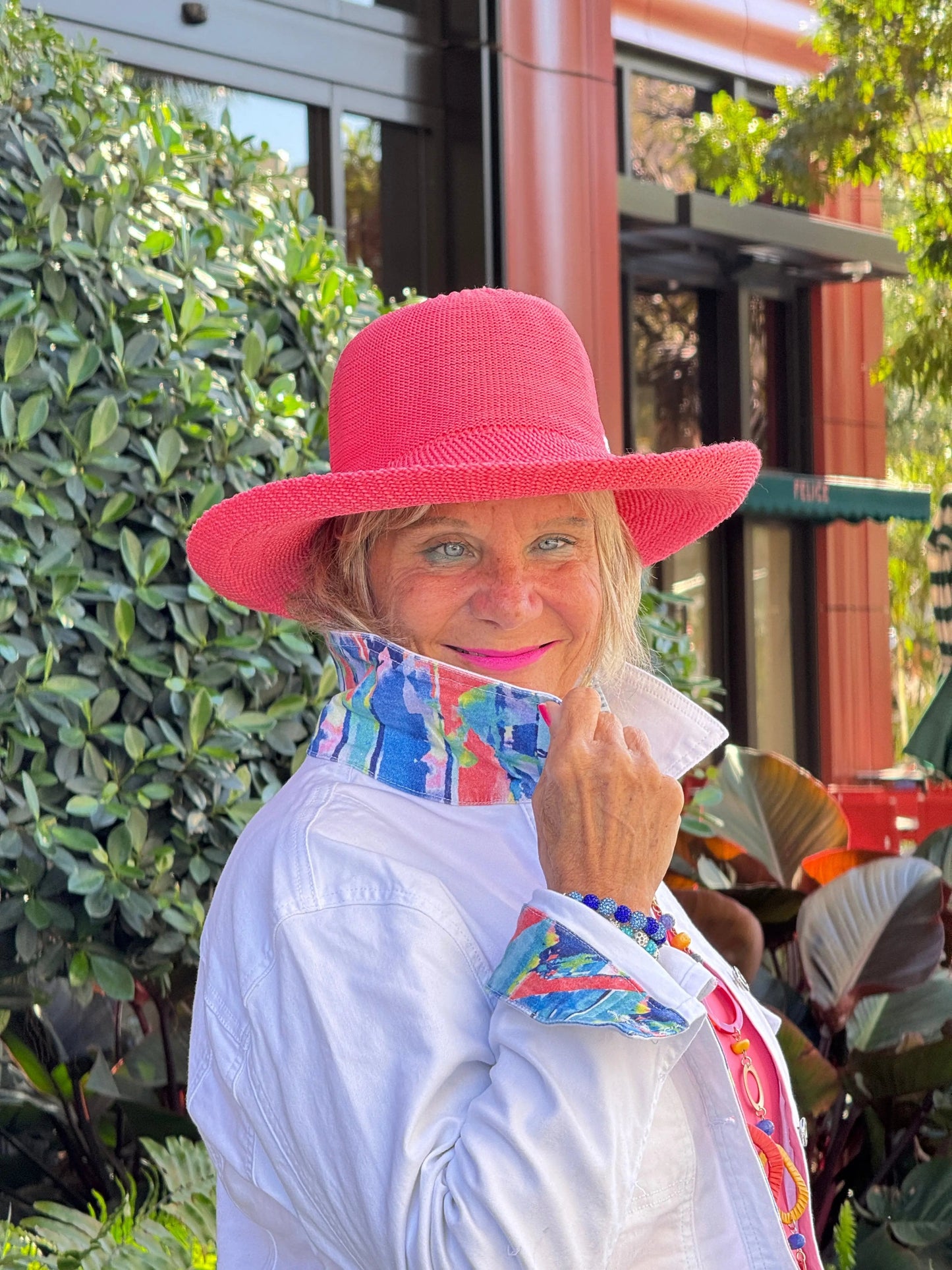 Ethyl The Peek Jacket - Icicle