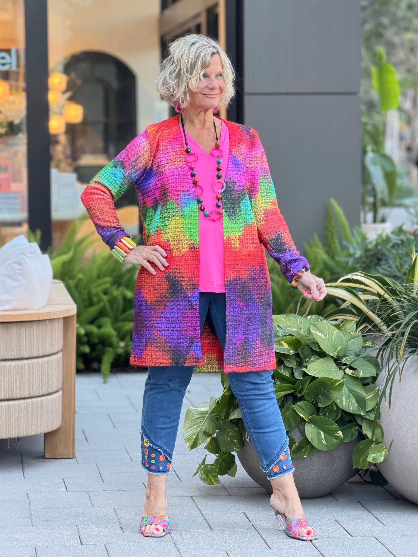Ethyl Artwork Cardigan