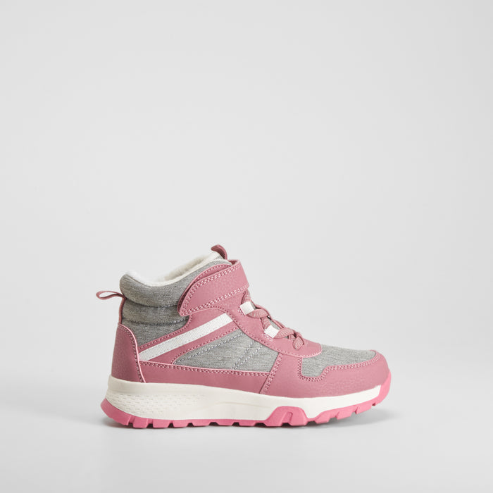 BotÃn deportivo gris y rosa OH GIRL!