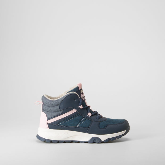Zapatilla botÃn cierre velcro azul OH GIRL!