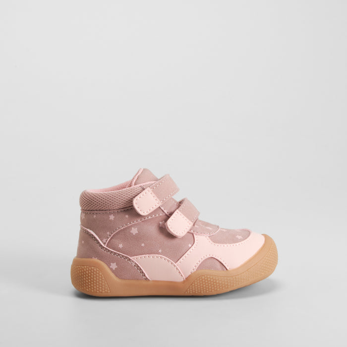 BotÃn cierre velcro bebé rosa COMFEET BABY