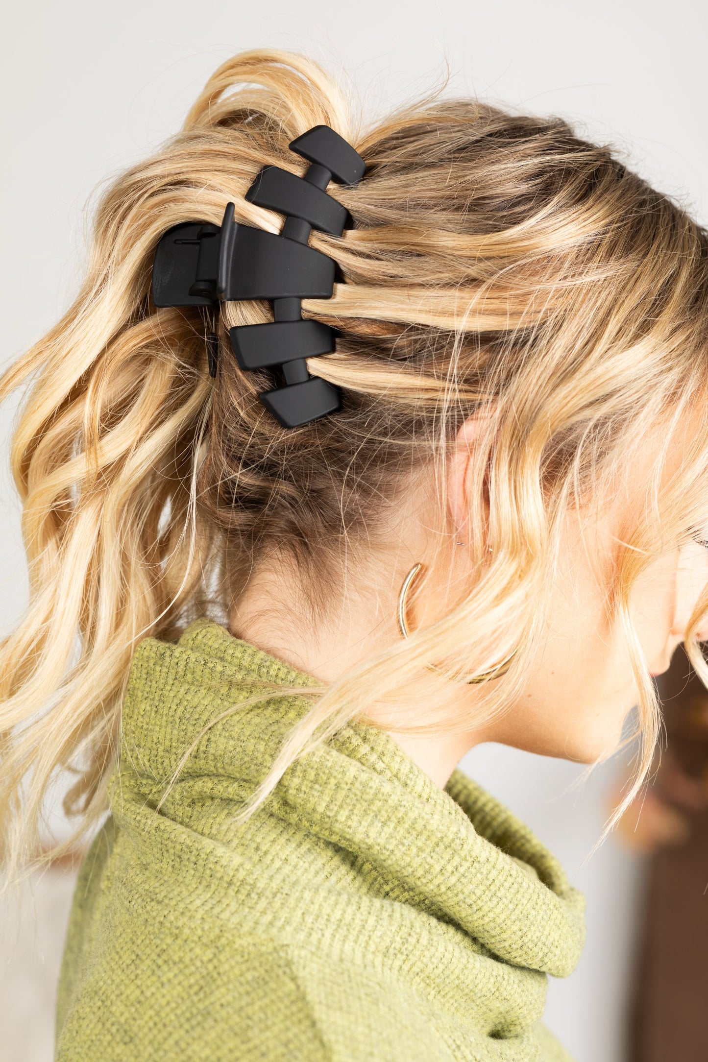 Classic Midnight Matte Hair Clip