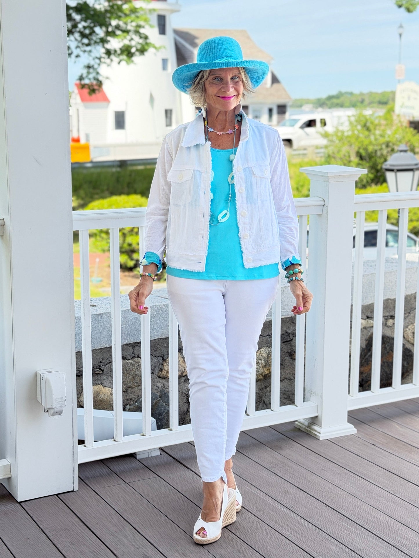 CAPE COD BREEZE LINEN JACKET