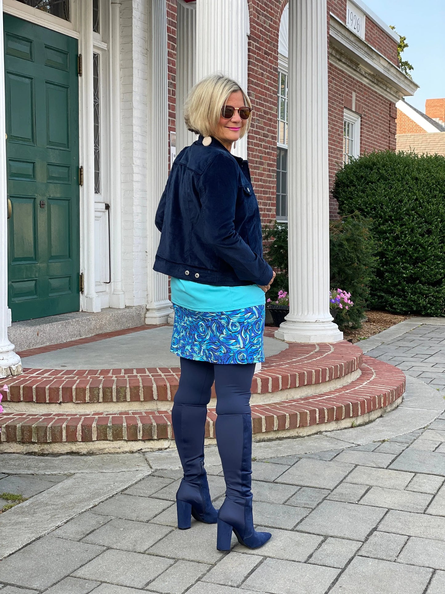 FANTASIA BLUE SKORT