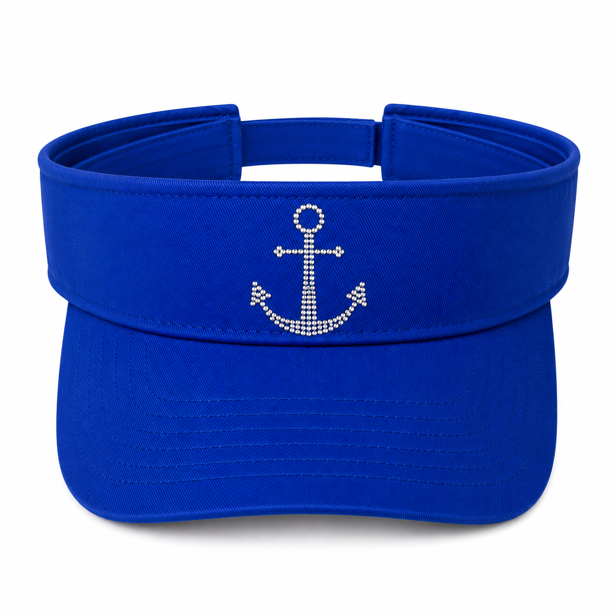 BLUE BLING ANCHOR VISOR