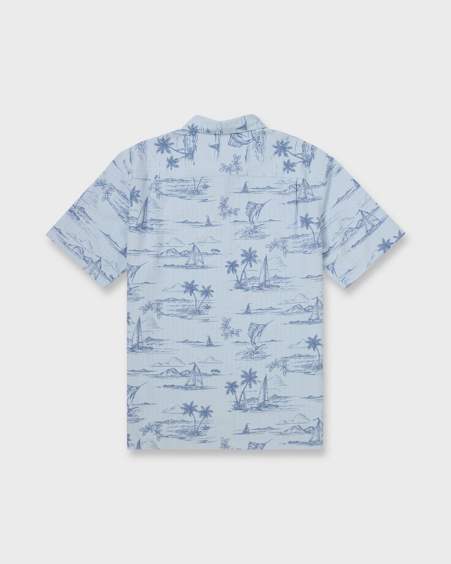 Waterman Sail Away Short Sleeve Shirt - Skyway