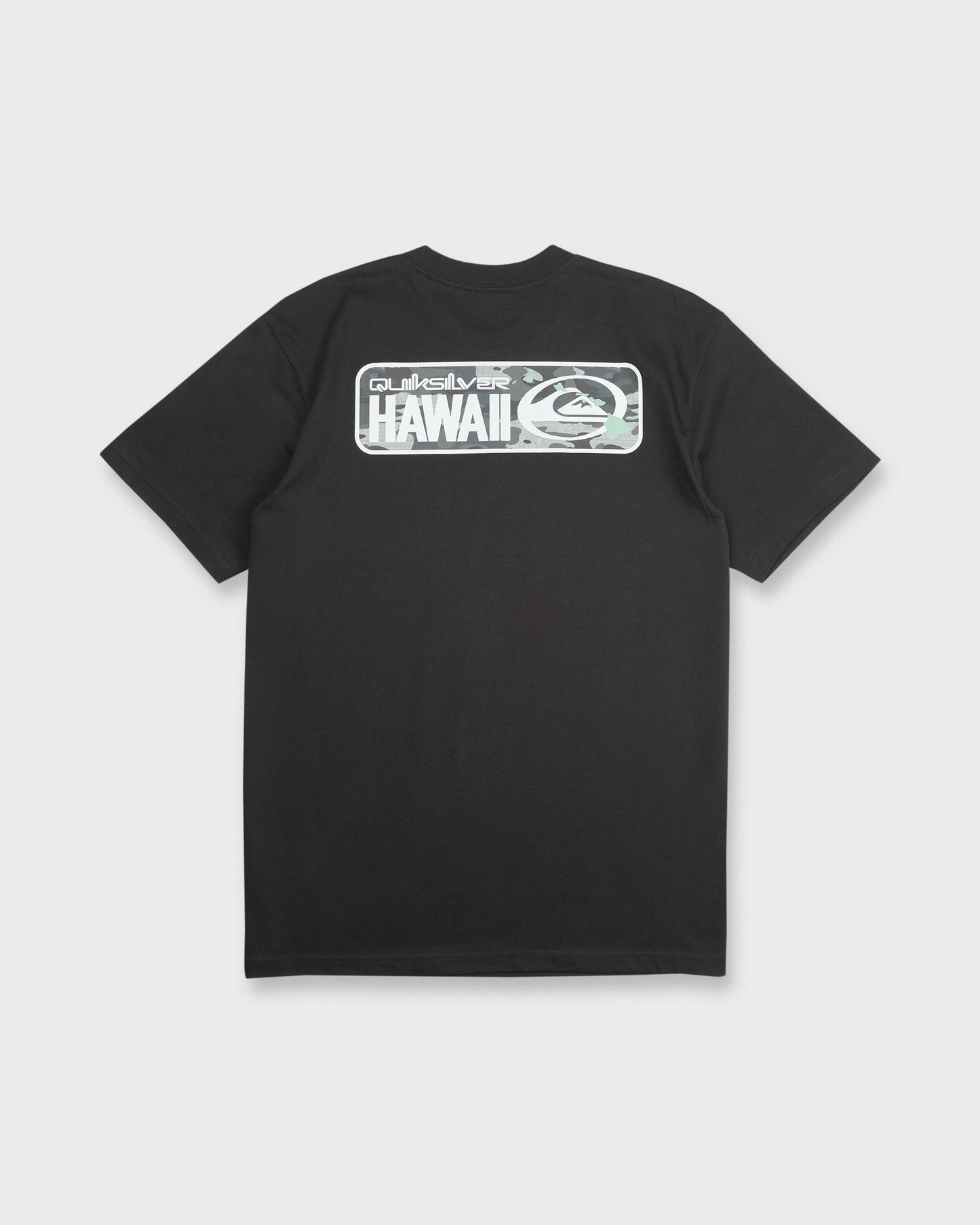 Hawaii Patch Classic Short Sleeve Knit T-Shirt - Black
