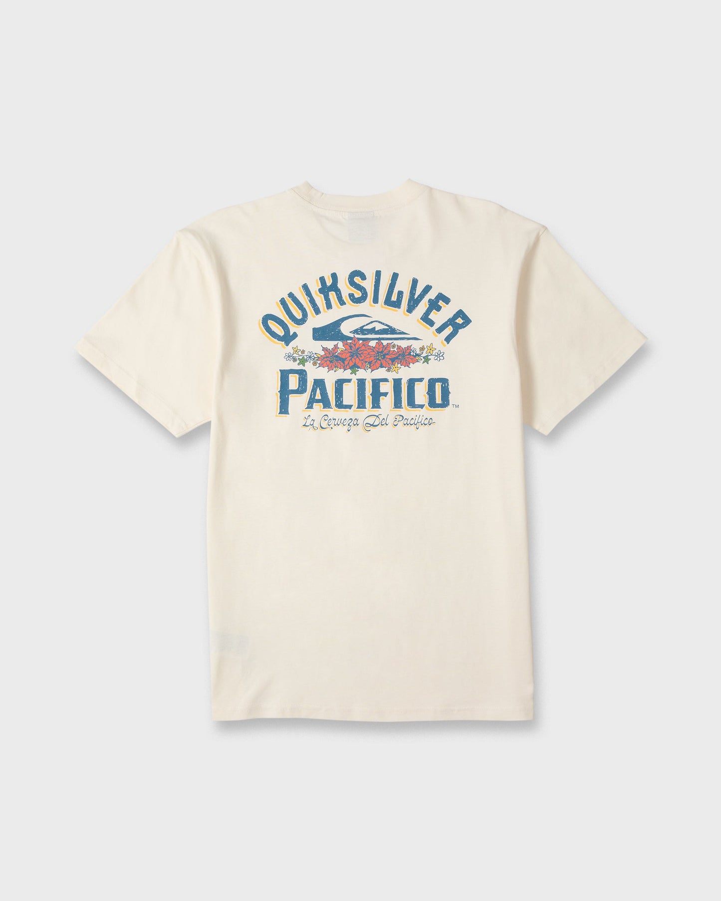Pacifico Signage Short Sleeve Knit T-Shirt - Tofu