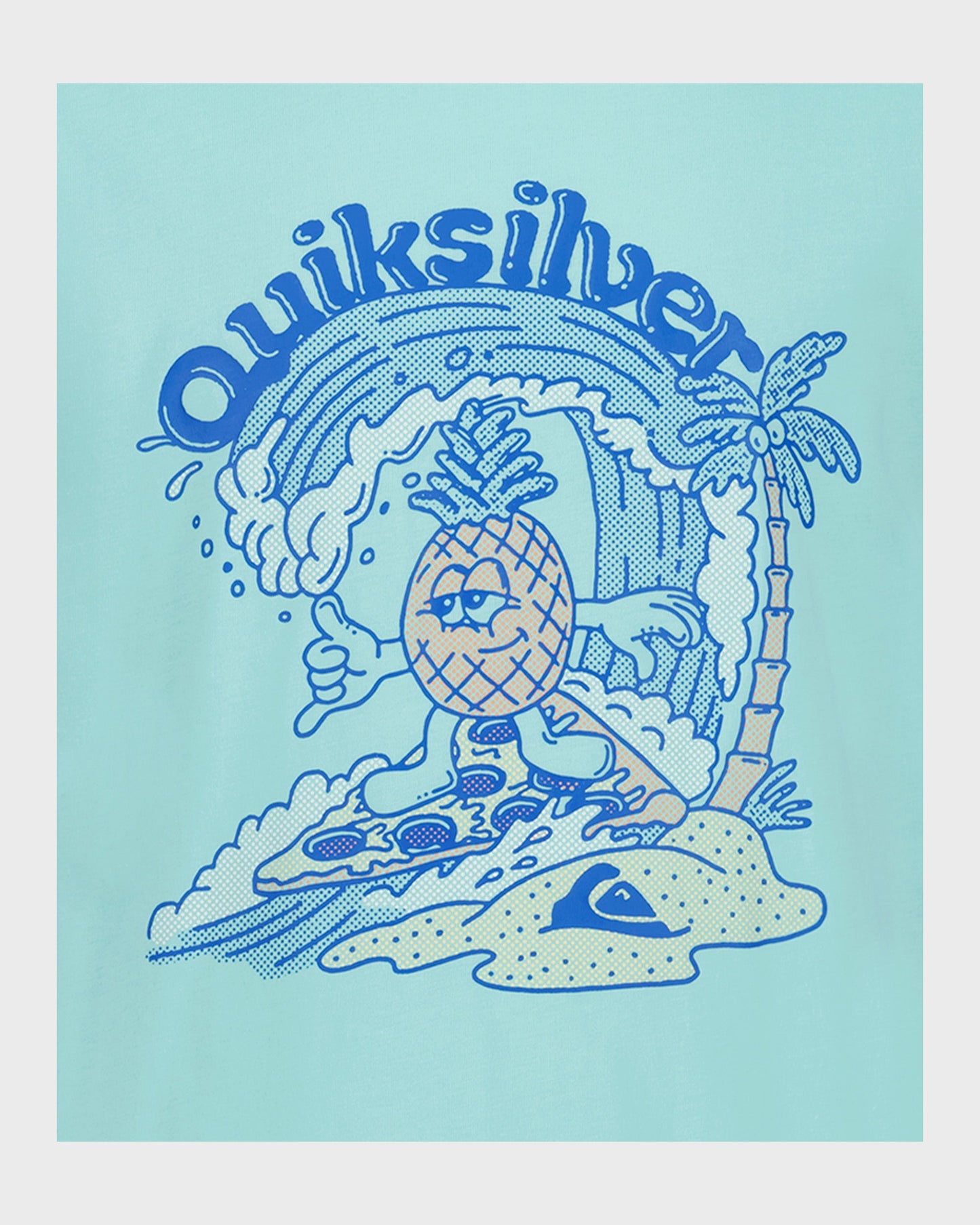Little Boys Pizza And Pineapple Short Sleeve T-Shirt