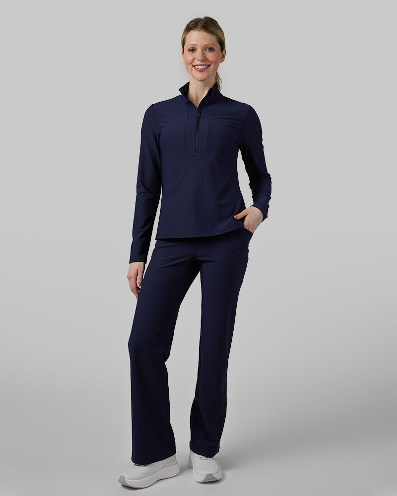 WOMEN'S ACTIVE RIB ½ ZIP TOP
