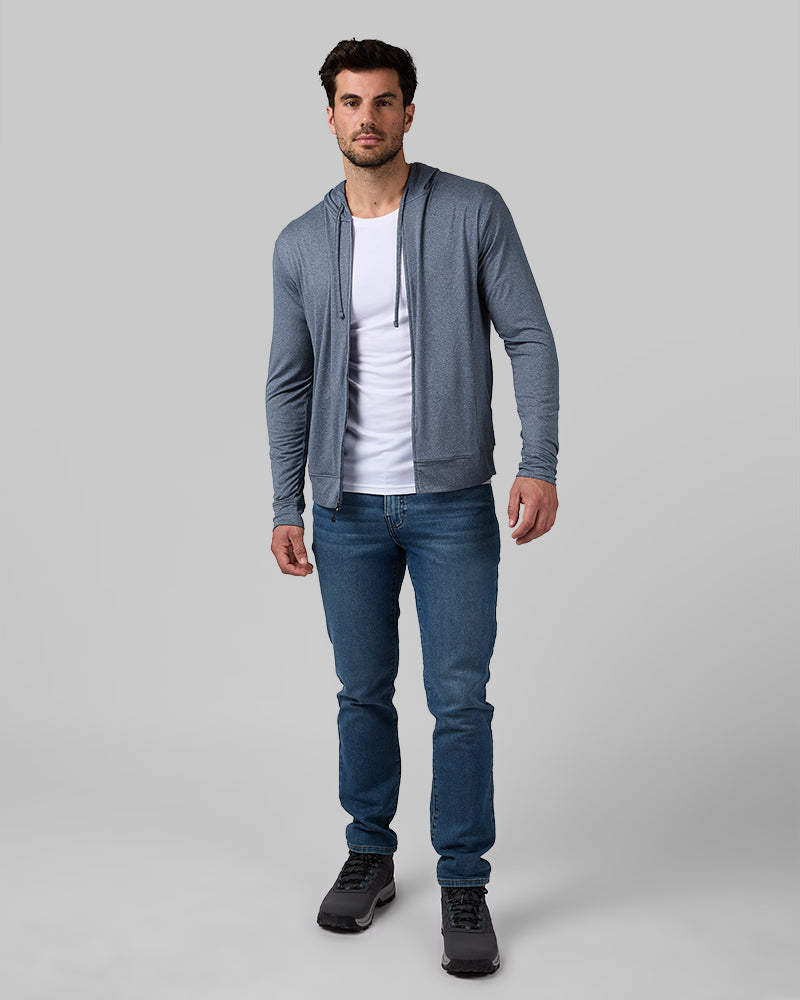 MEN'S COOL FULL-ZIP HOODIE