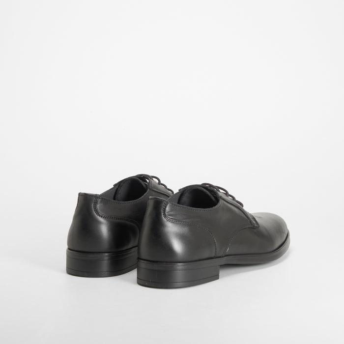 Blucher vestir piel negro MR. HANSEN