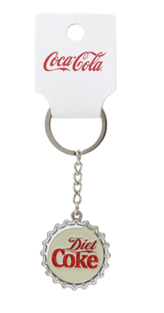 Coca-Cola Enamel Keychain
