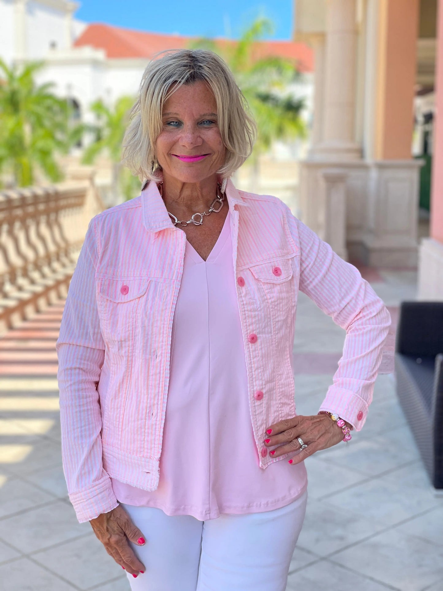LULU B LINEN JACKET