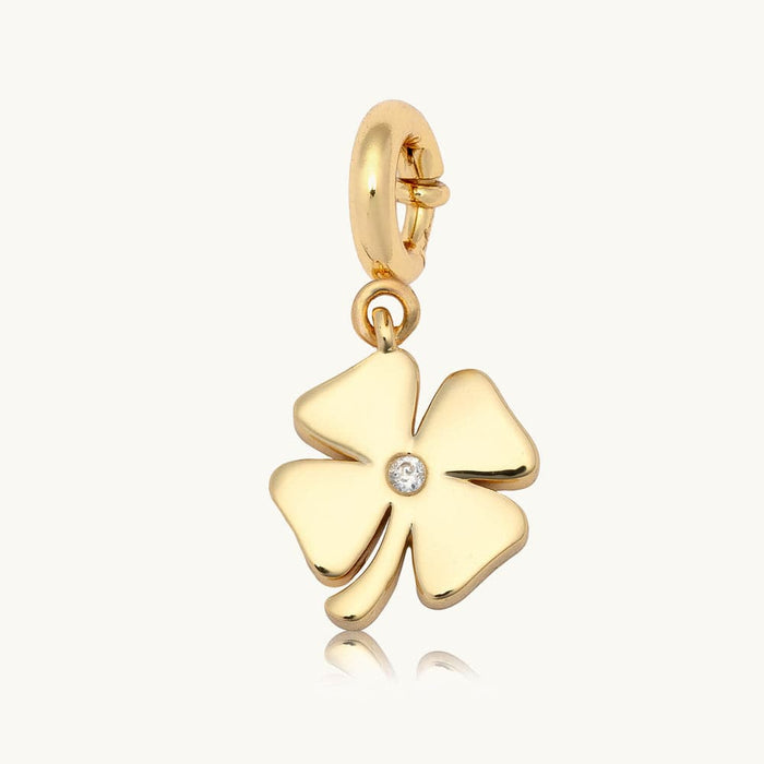 Little Words Project Charm - Four Leaf Clover Little Words Project Charm - Four Leaf Clover Charms