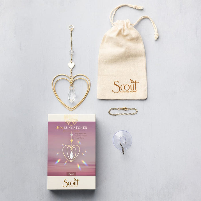 Mini Suncatcher - Heart/Love Mini Suncatcher - Heart/Love Home