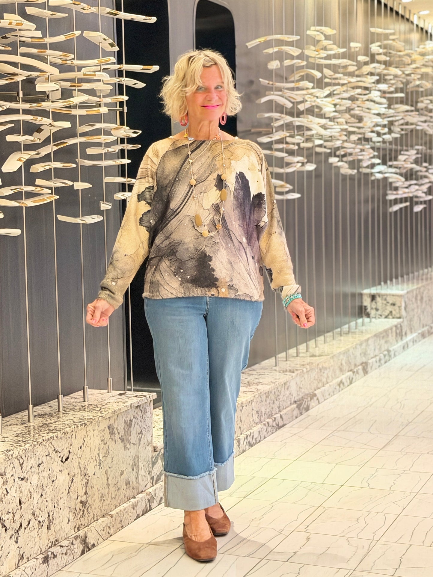 Ethyl Relax Dolman Sweater - Bind