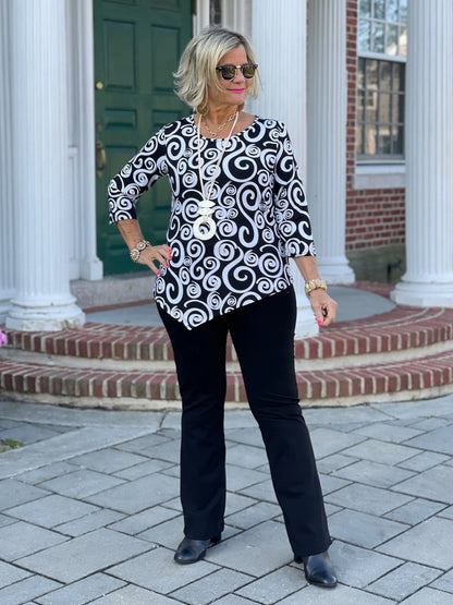 INFINITY  CHIC ASYMMETRIC TOP