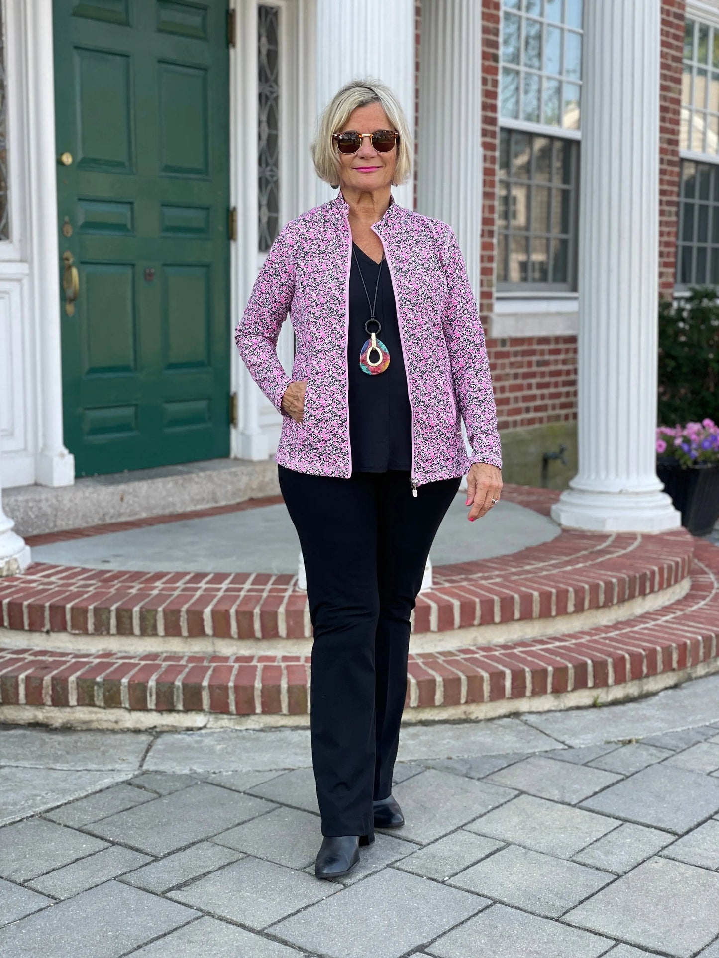 AUBREY FULL ZIPPER JACKET