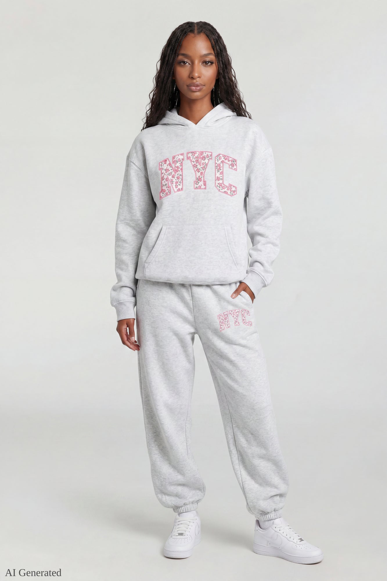 Fleece Graphic Jogger