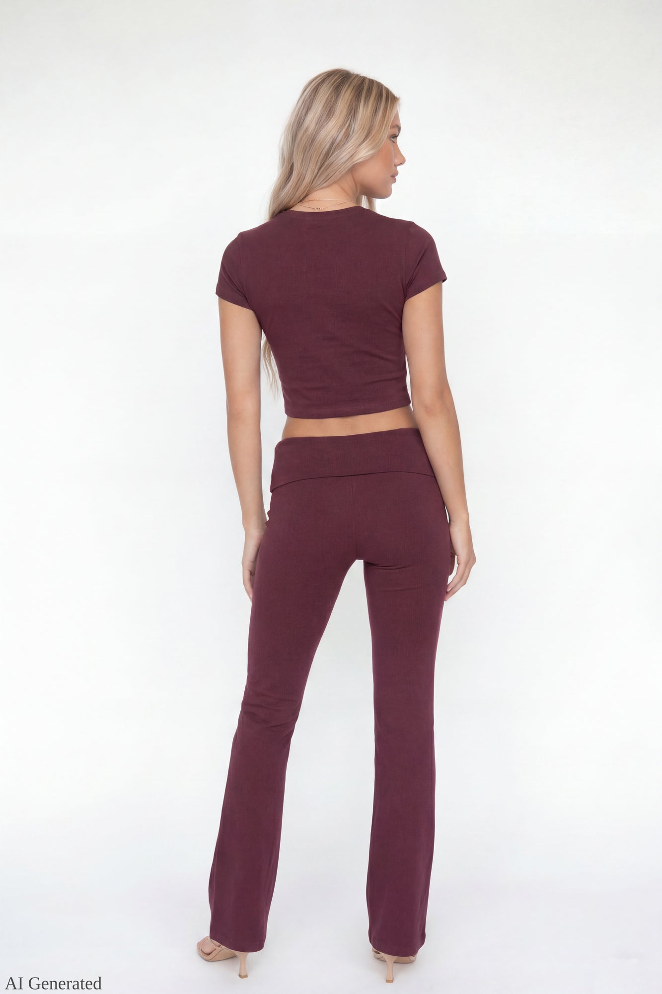 Graphic Baby Tee & Flare Legging Set