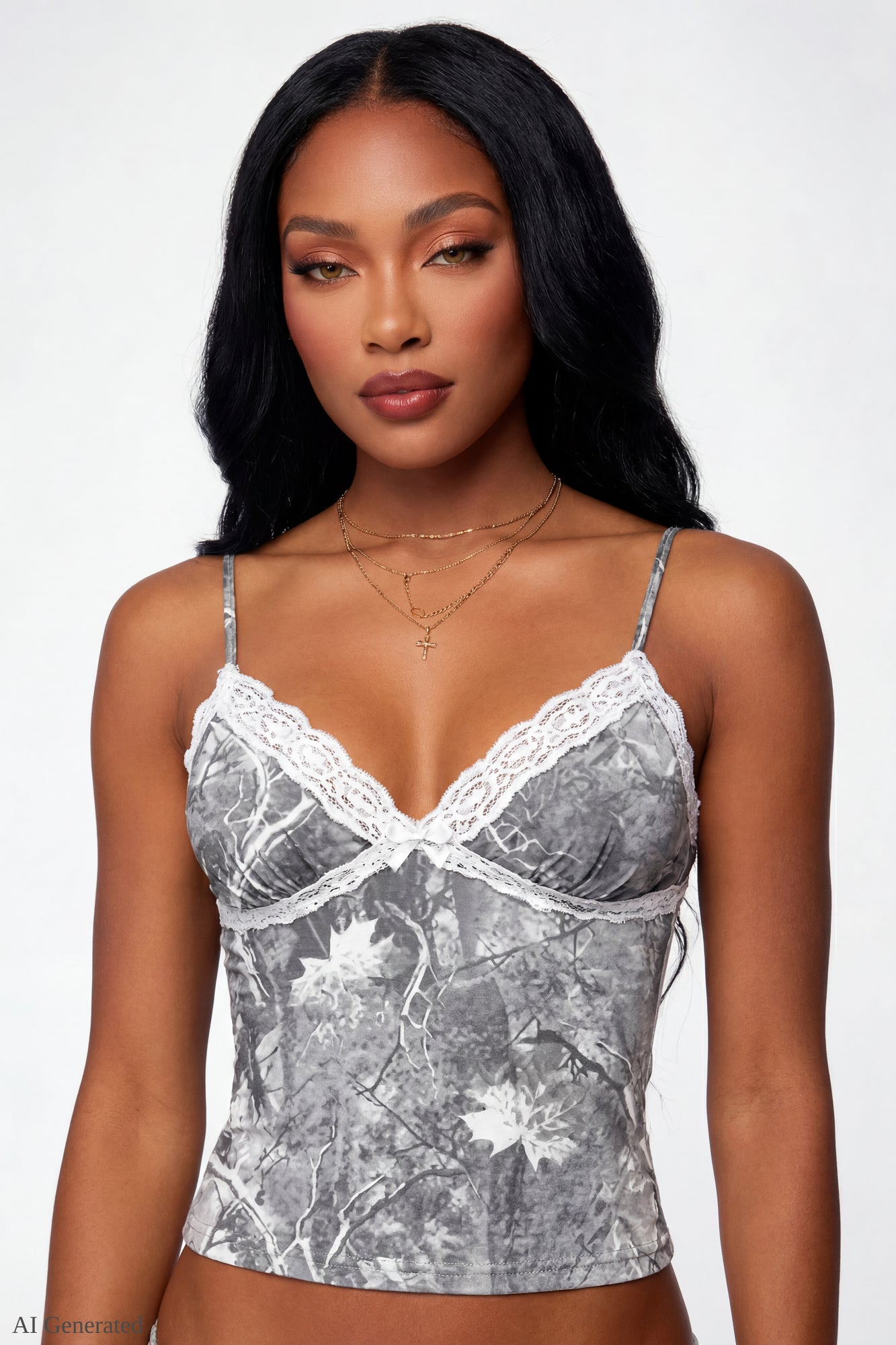 Soft Lace Trim Cami