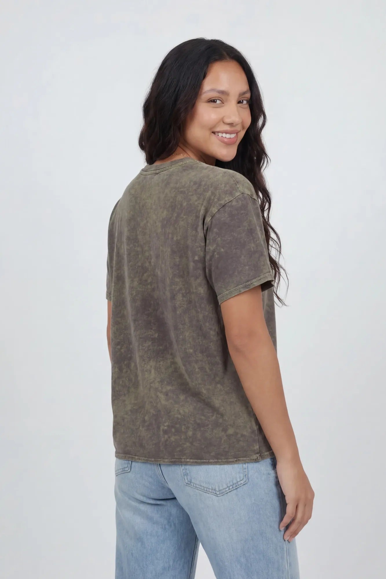 Washed Graphic Boyfriend T-Shirt