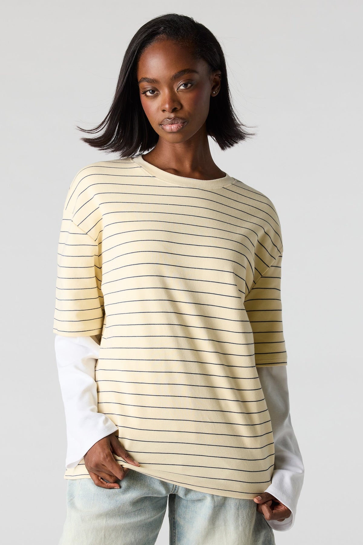 Luxe Heavy Cotton Oversized Boxy T-Shirt