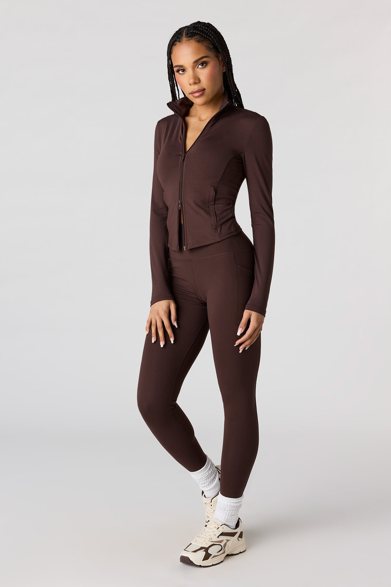 Active High Density Side Pocket Legging