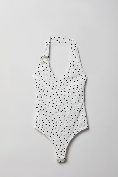Contour Halter Bodysuit