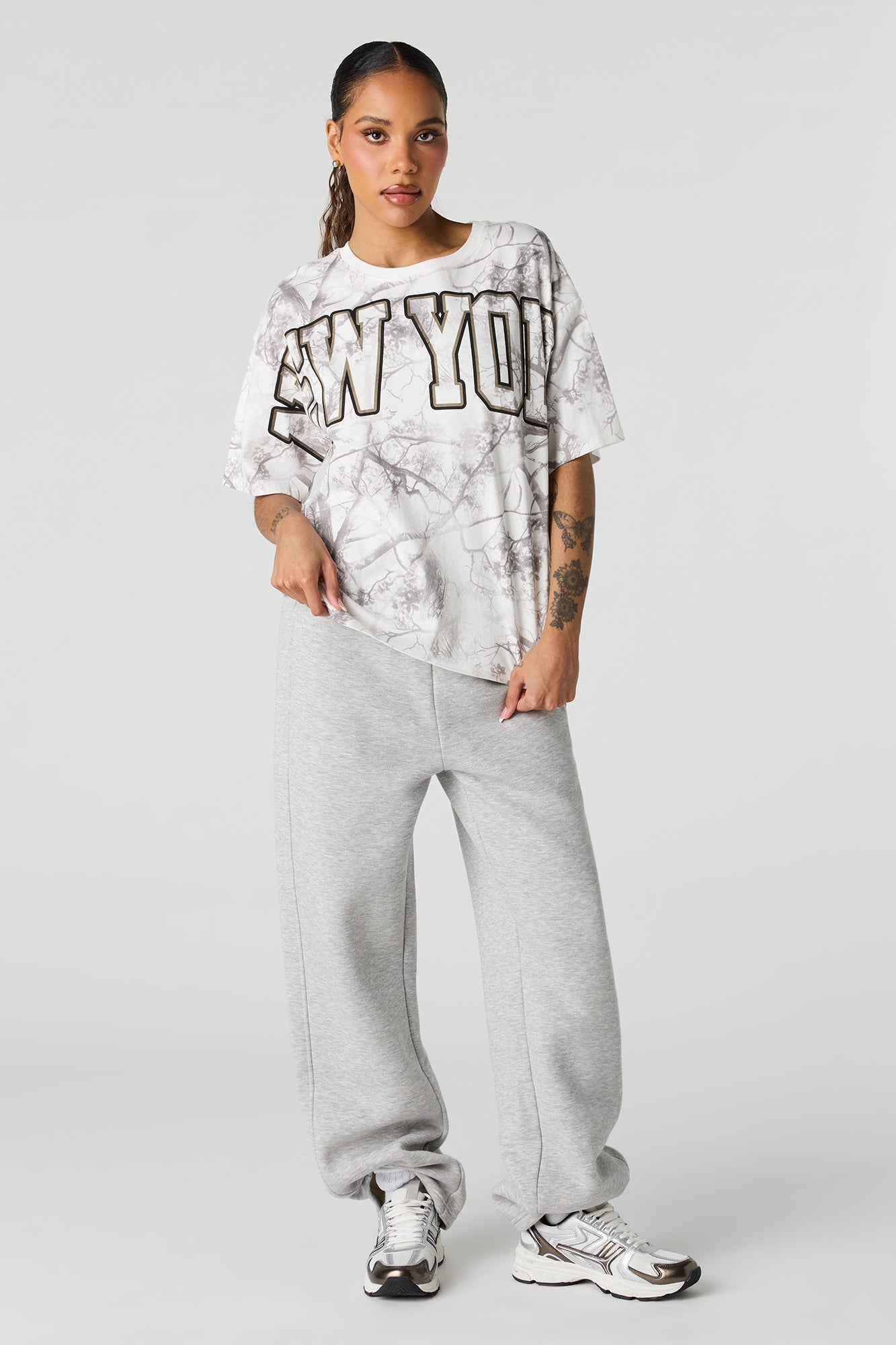 Graphic Printed Boyfriend T-Shirt