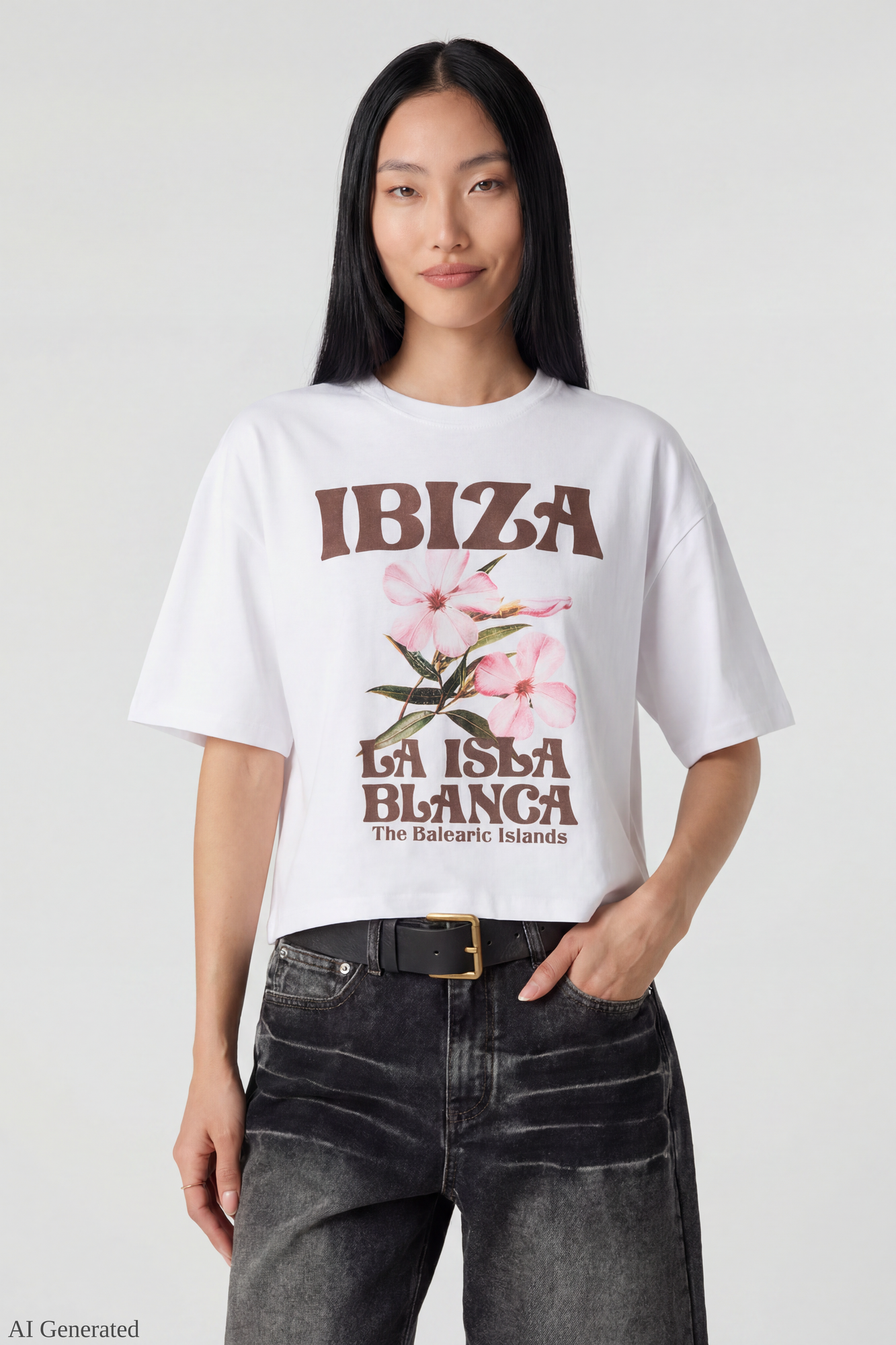 Summer Graphic Boyfriend T-Shirt