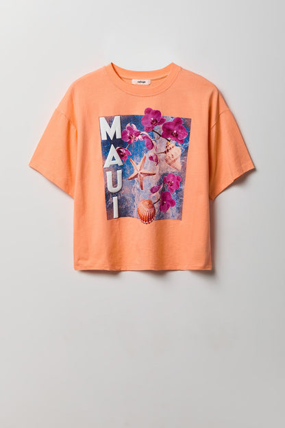 Summer Graphic Boyfriend T-Shirt