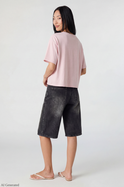 Summer Graphic Boyfriend T-Shirt
