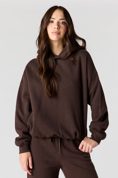 Luxe Fleece Boxy Hoodie