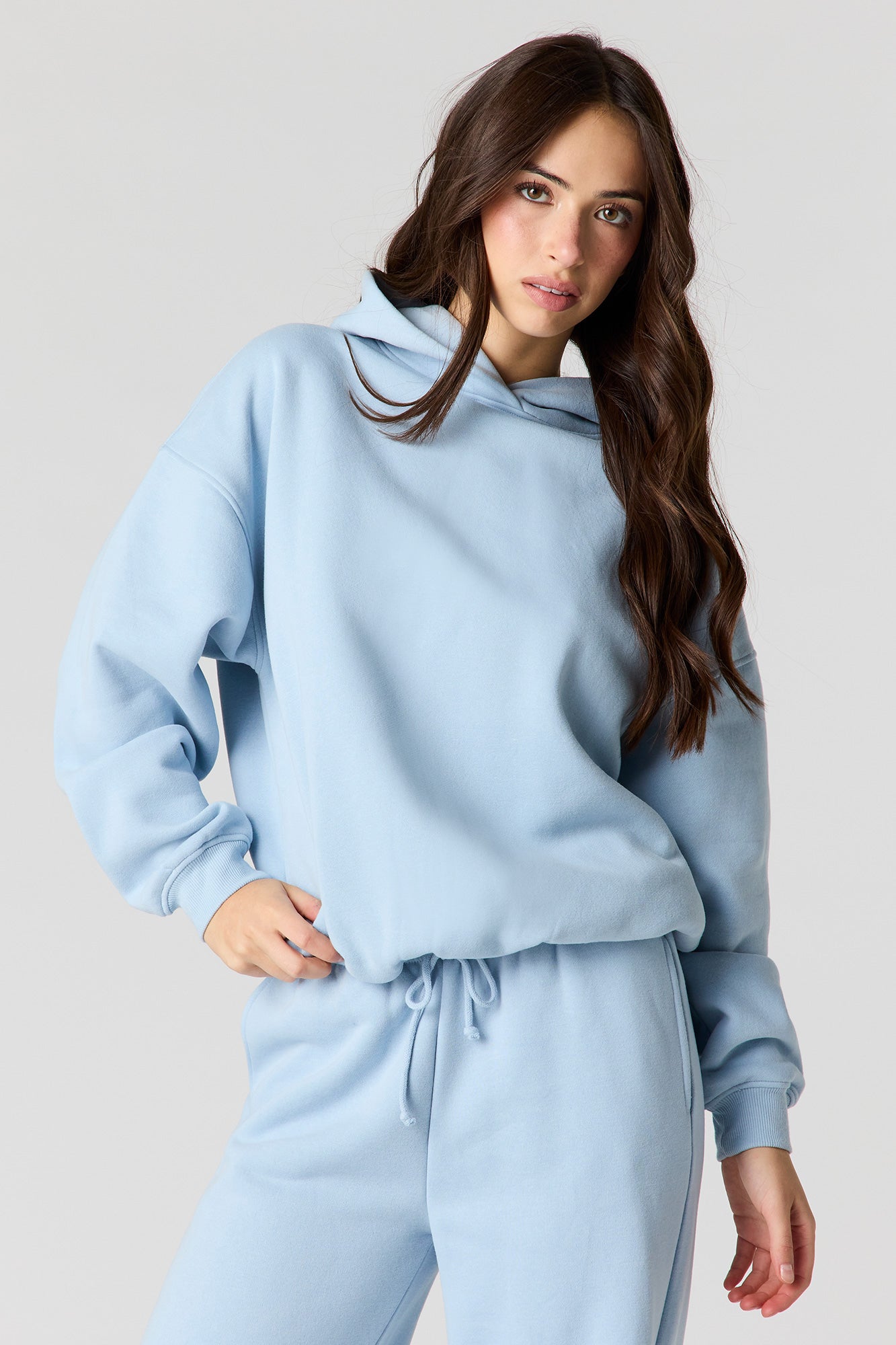 Luxe Fleece Boxy Hoodie