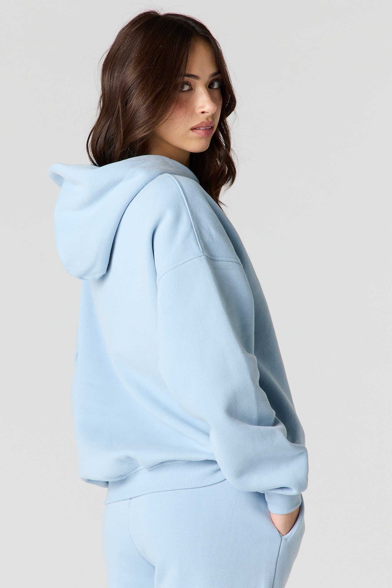 Luxe Fleece Boxy Hoodie