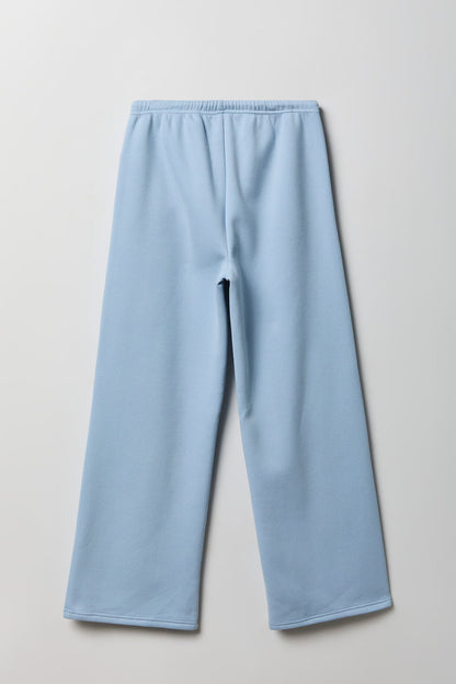 Fleece Low Rise Wide Leg Sweatpant