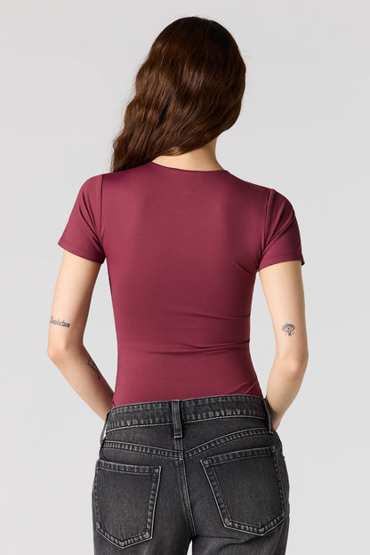 Contour Crewneck Short Sleeve Bodysuit