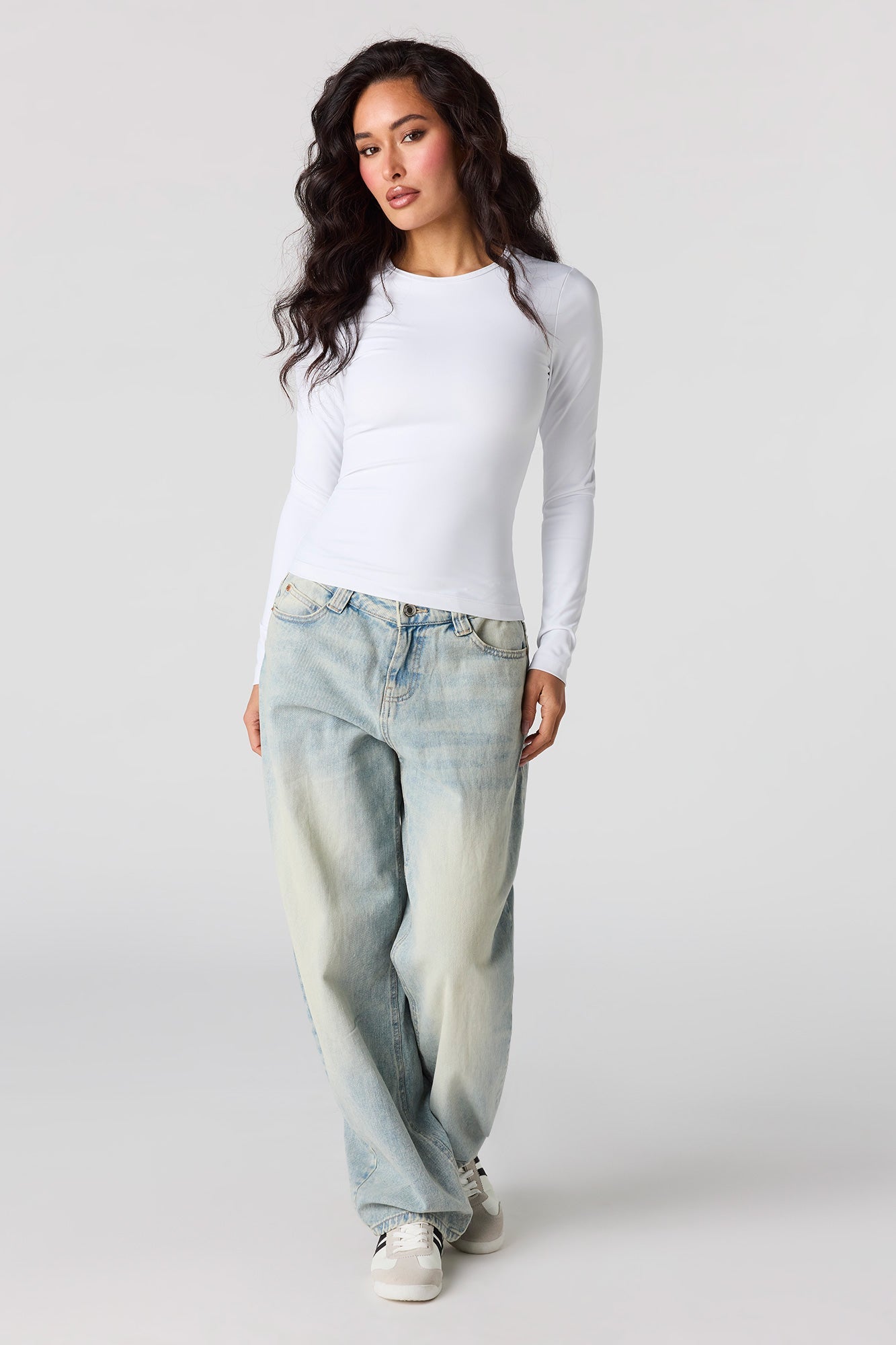 Luxe Heavy Contour Long Sleeve Top
