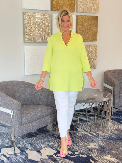 LULU-B LIME TUNIC