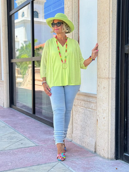 LULU-B HUNTER LIME WRAP