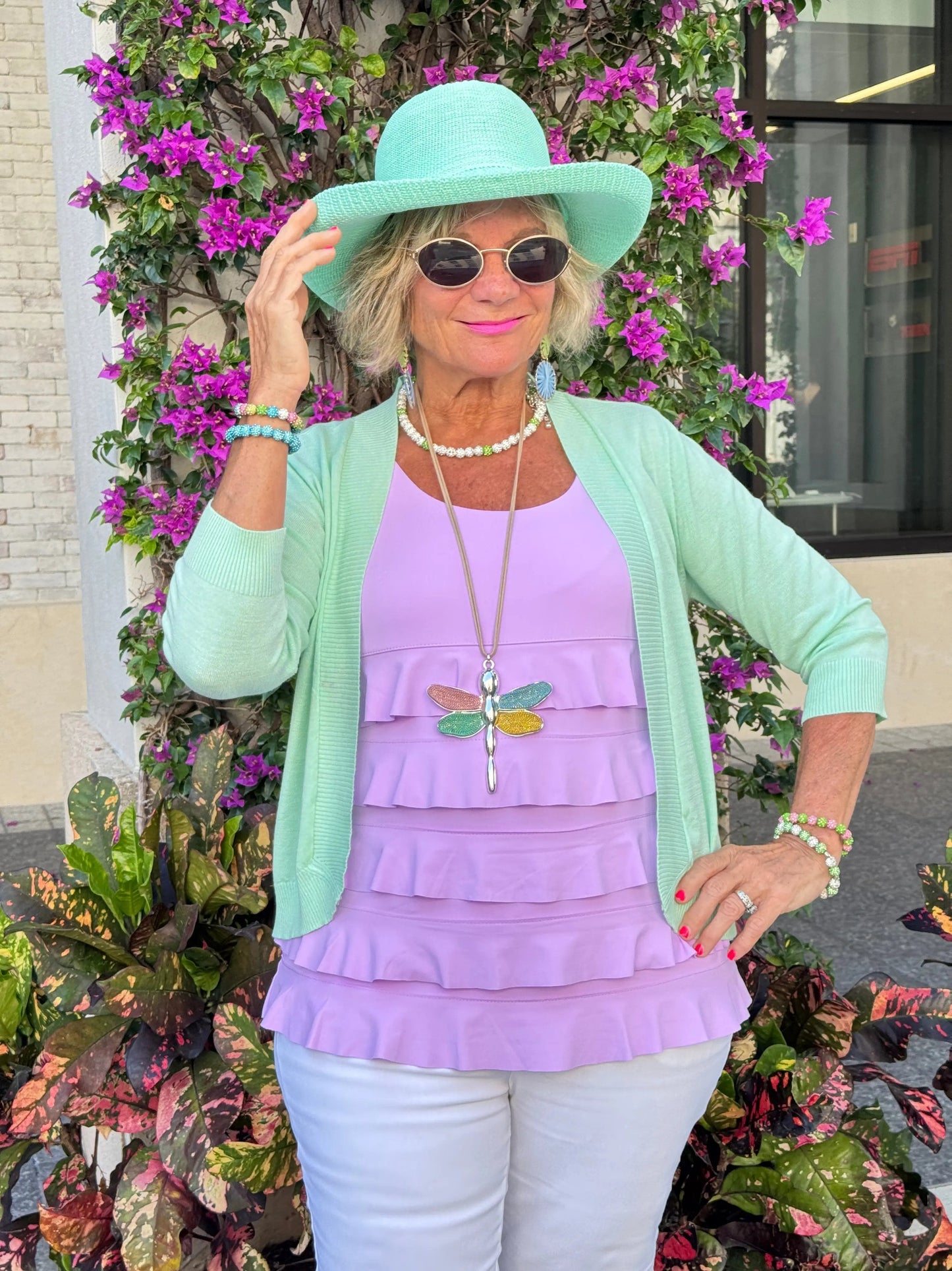 LULU-B LILAC CHA CHA SKORT