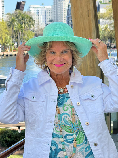 Ethyl Eyelet Elegance Jacket - Delightful