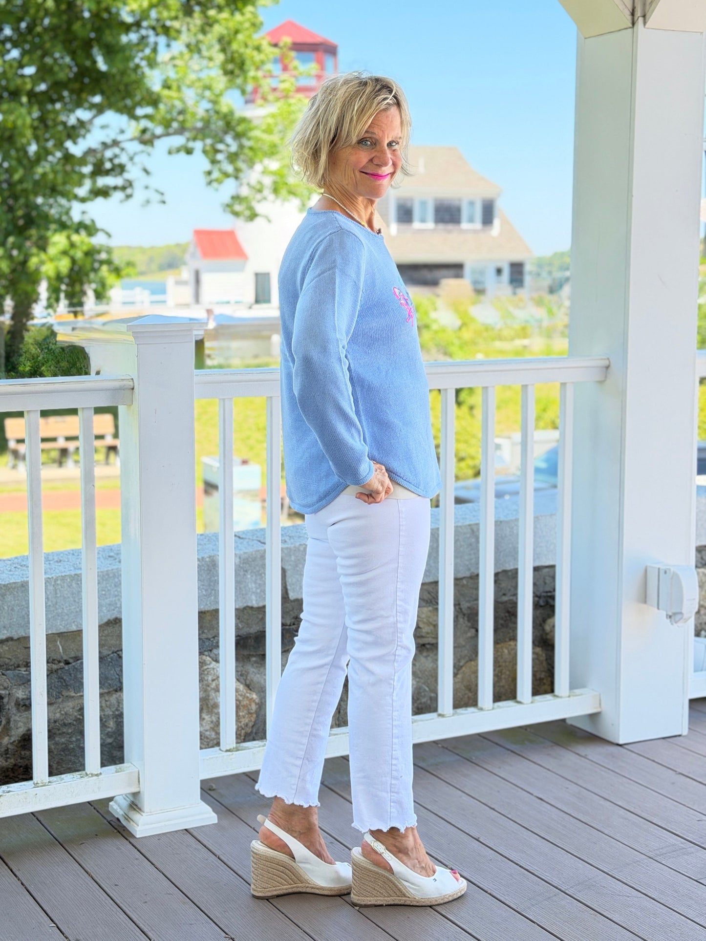 BEACH CLUB PERRI ADIRONDACK SWEATER