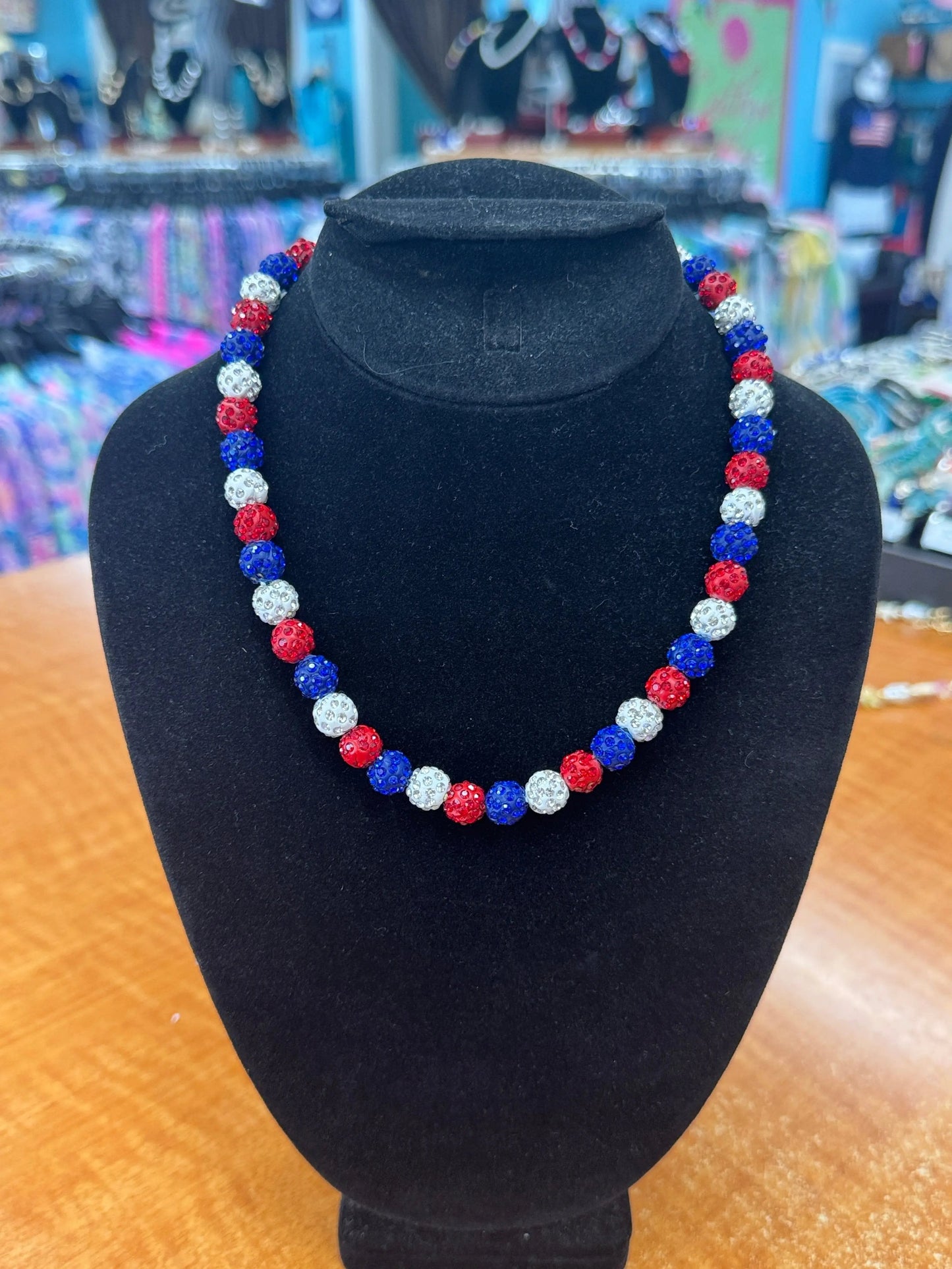 Fourth bling necklace