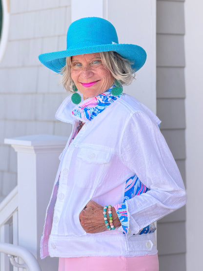 COTTON CANDY COAST LINEN JACKET