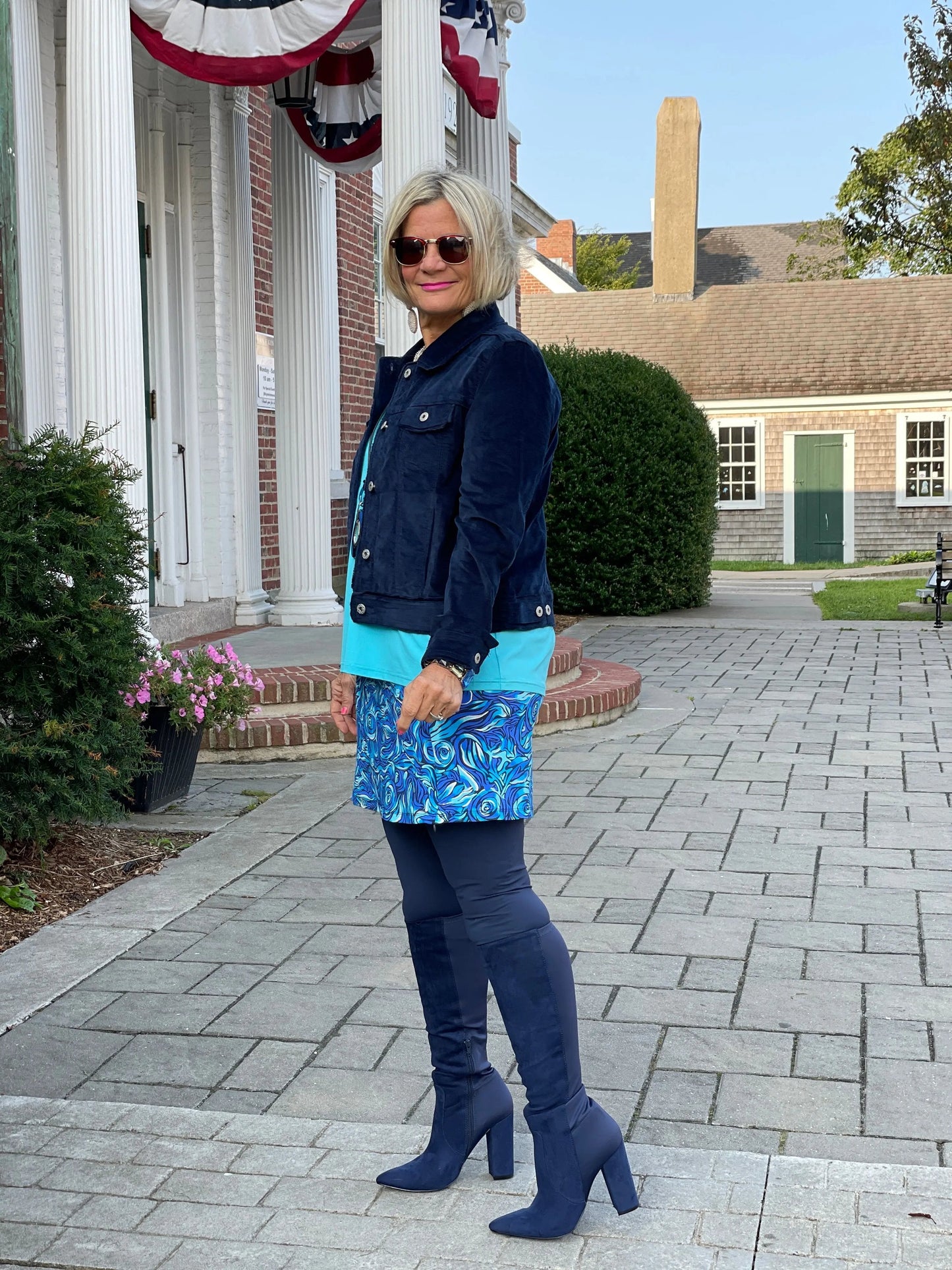 FANTASIA  BLUE SKORT