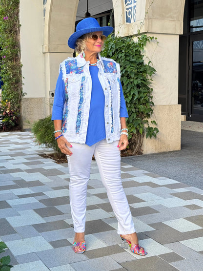 ETHYL RIBBON BOW LONG PANT